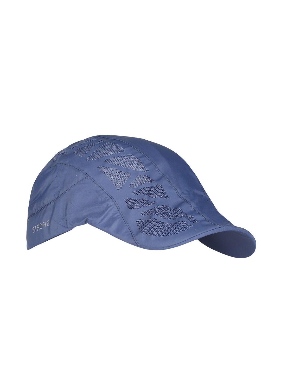 iSWEVEN Unisex Blue Printed Ascot Cap Price in India