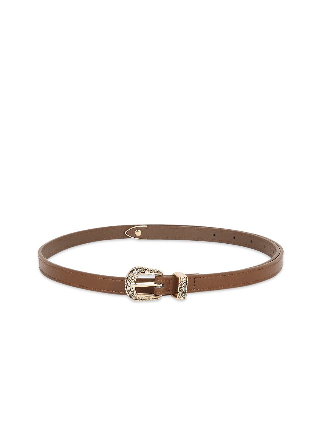 Forever Glam by Pantaloons Women Brown PU Belt Price in India