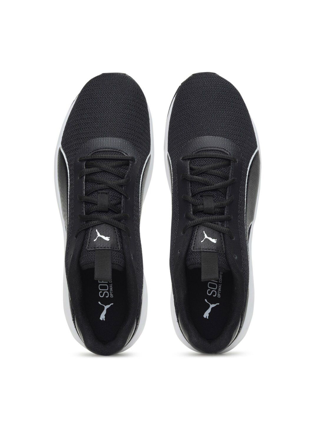 Puma Unisex Black Textile Grandeur Running Shoes Price in India