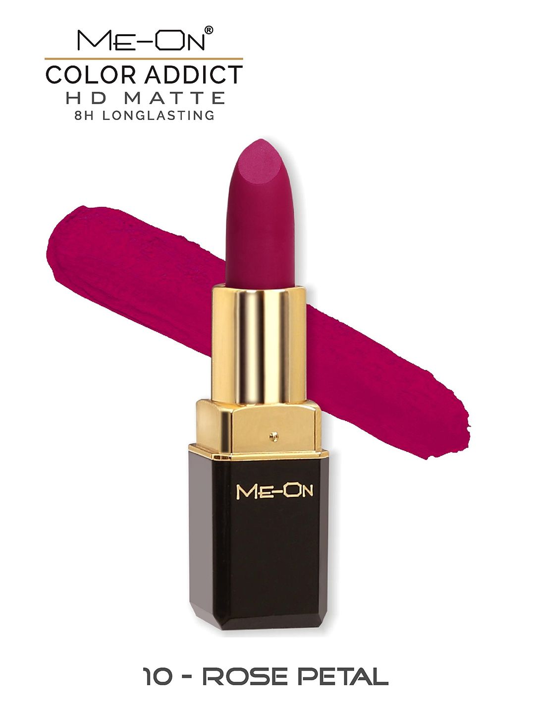 ME-ON Color Addict Matte Lipstick - Rose Petal 10 Price in India