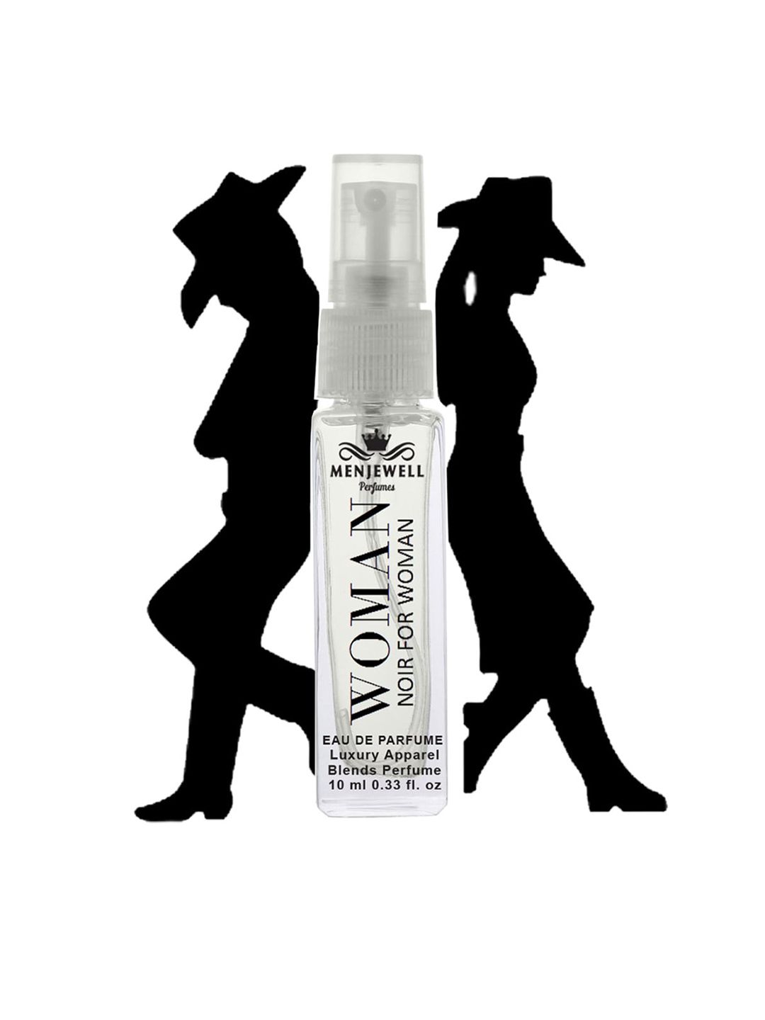Menjewell Women Noir Eau De Parfume - 10 ml Price in India