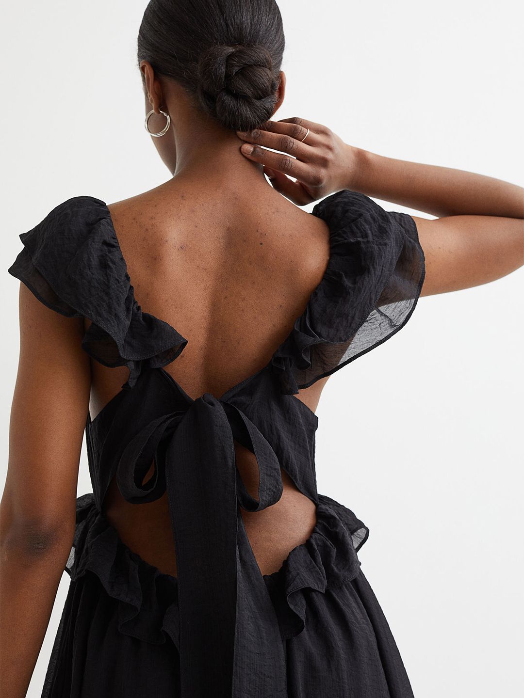 Herlipto Lea Fleur Ruffled Dress M Her lip to Lea Fleur Ruffled