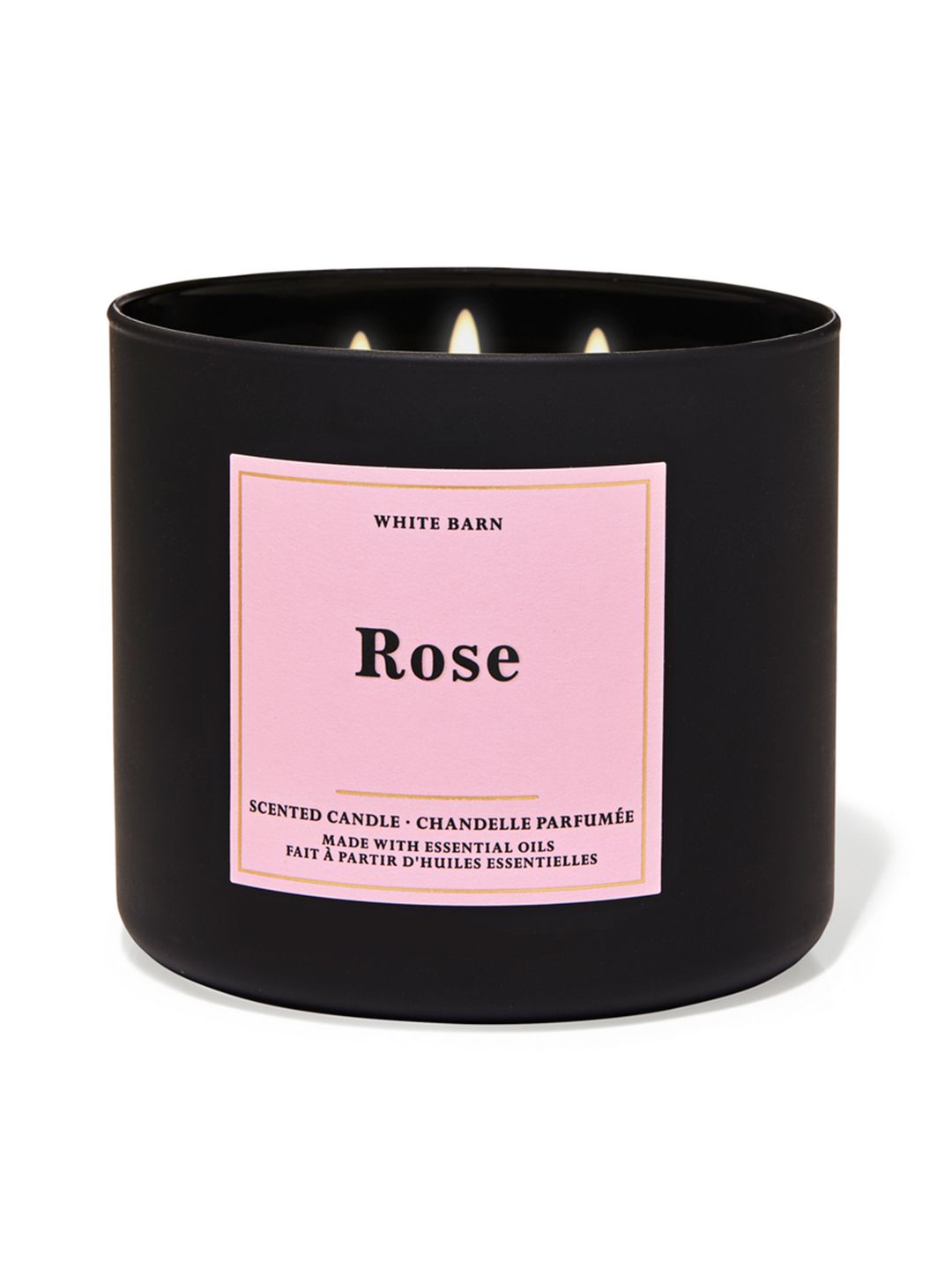 Bath & Body Works Rose 3-Wick Scented Candle - 411g Price in India