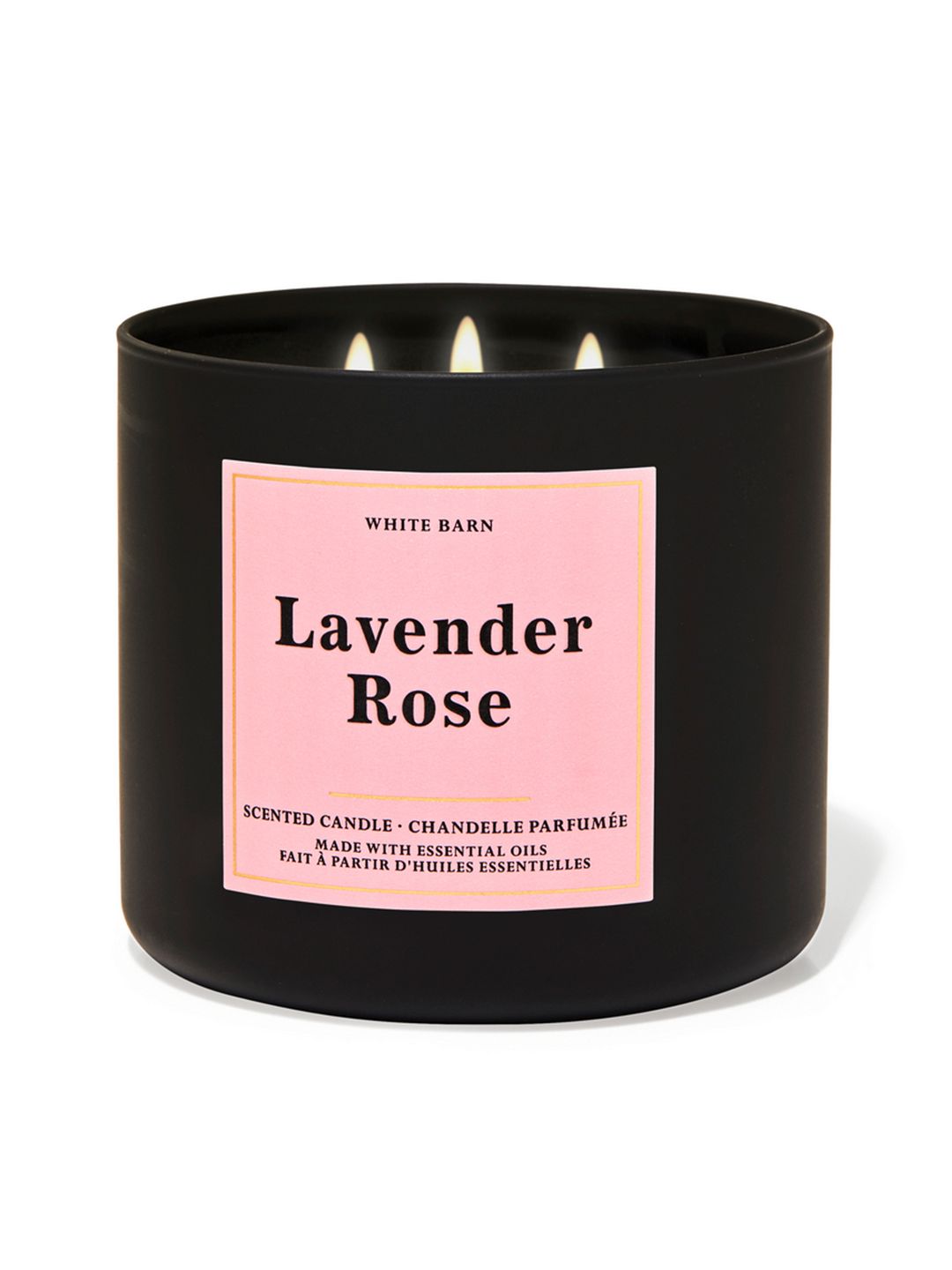 Bath & Body Works White Barn Lavender Rose 3-Wick Scented Candle - 411 g Price in India