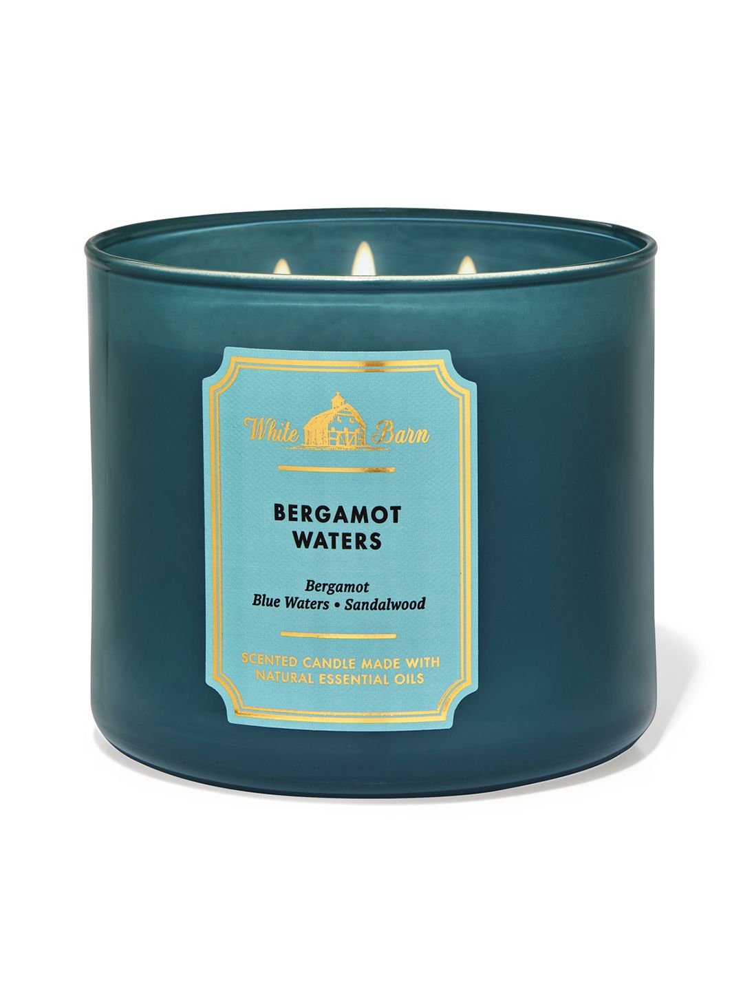 Bath & Body Works Bergamot Waters 3-Wick Candle 411 g Price in India