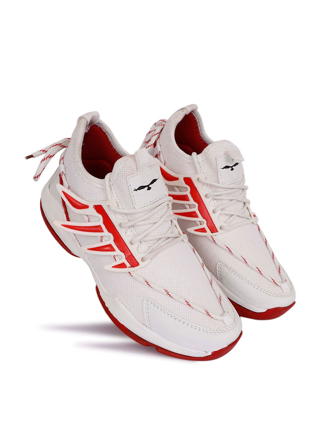 WIN9 Men White Mesh Walking Non-Marking Shoes