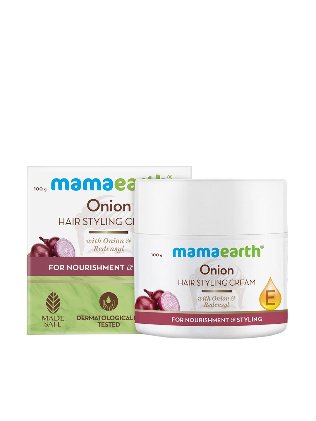 Mamaearth Onion Hair Styling Cream with Redensyl 100 g Price in India