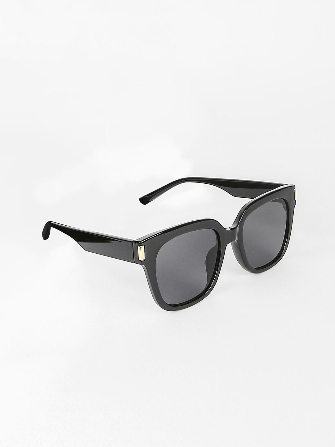 20Dresses Women Black Lens & Black Square Sunglasses SG0592 Price in India