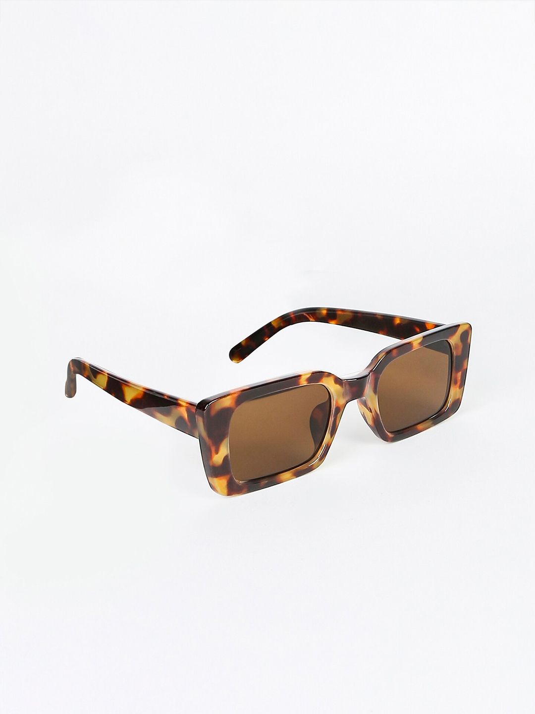 20Dresses Women Brown Lens & Brown Oversized Sunglasses Price in India