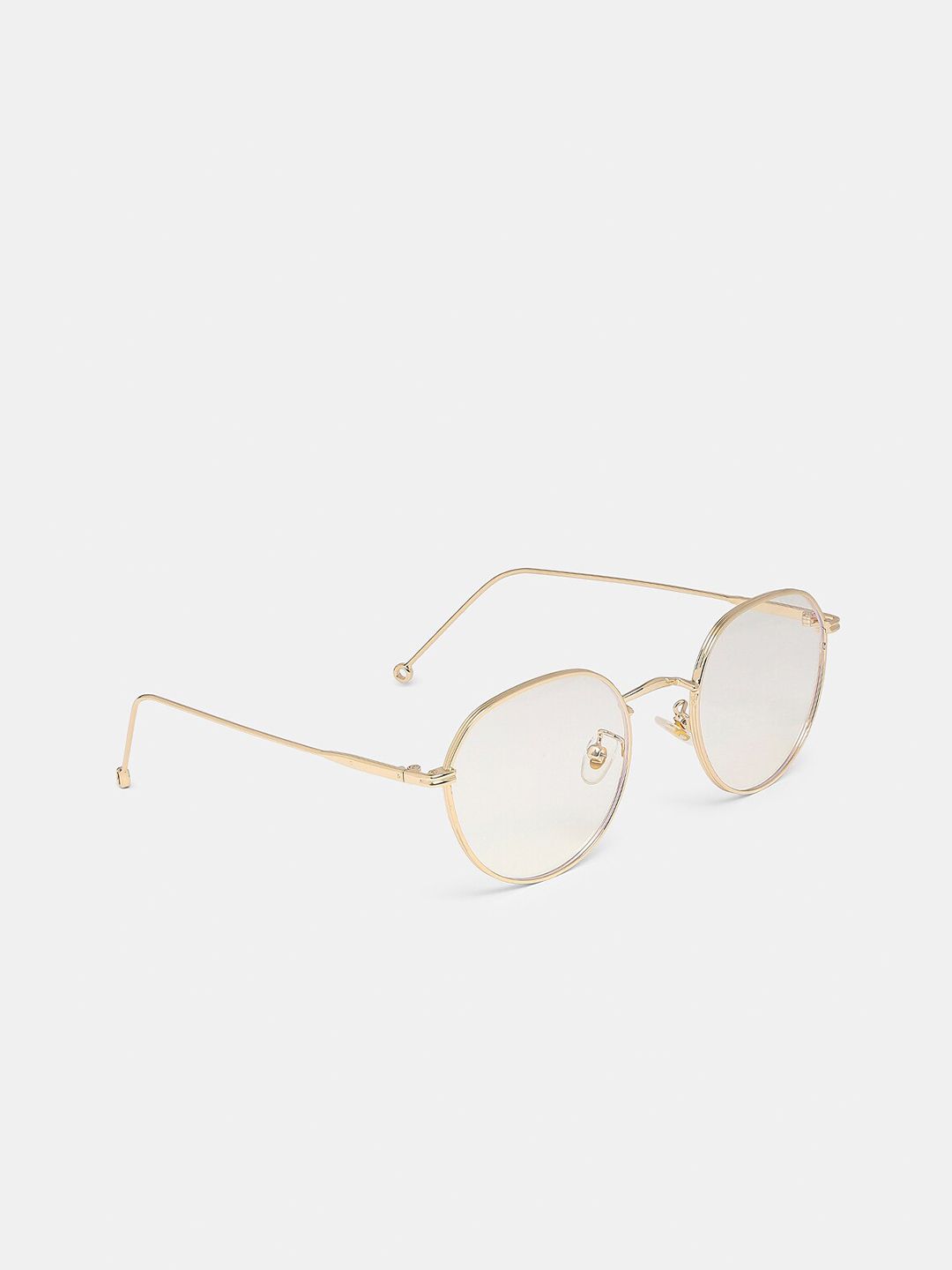 20Dresses Women Gold-Toned Full Rim Round Frames Price in India