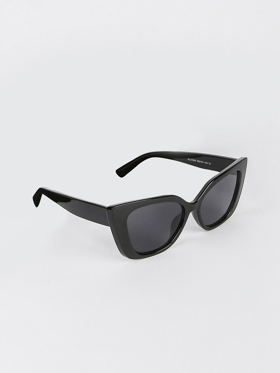 20Dresses Women Black Lens & Black Cateye Sunglasses SG0581 Price in India