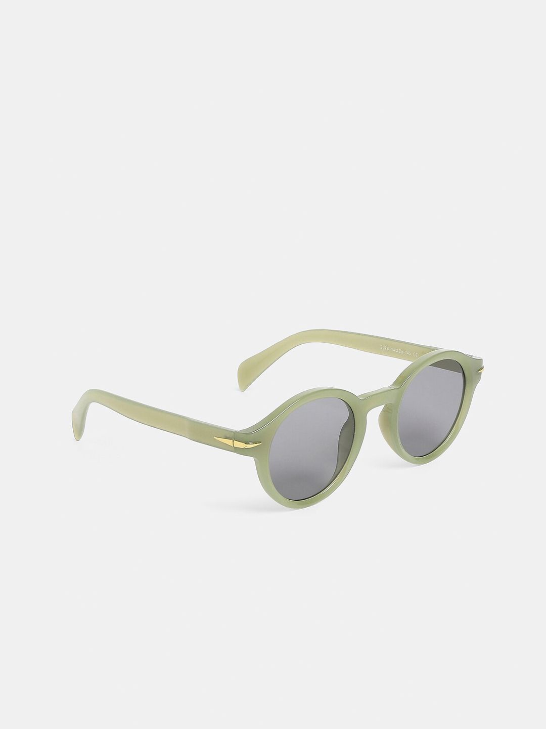 20Dresses Women Grey Lens & Green Round Sunglasses Price in India