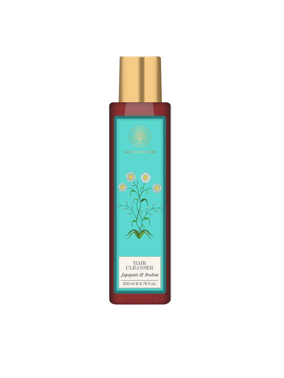 Forest Essentials Unisex Japapatti & Brahmi Hair Cleanser 200 ml