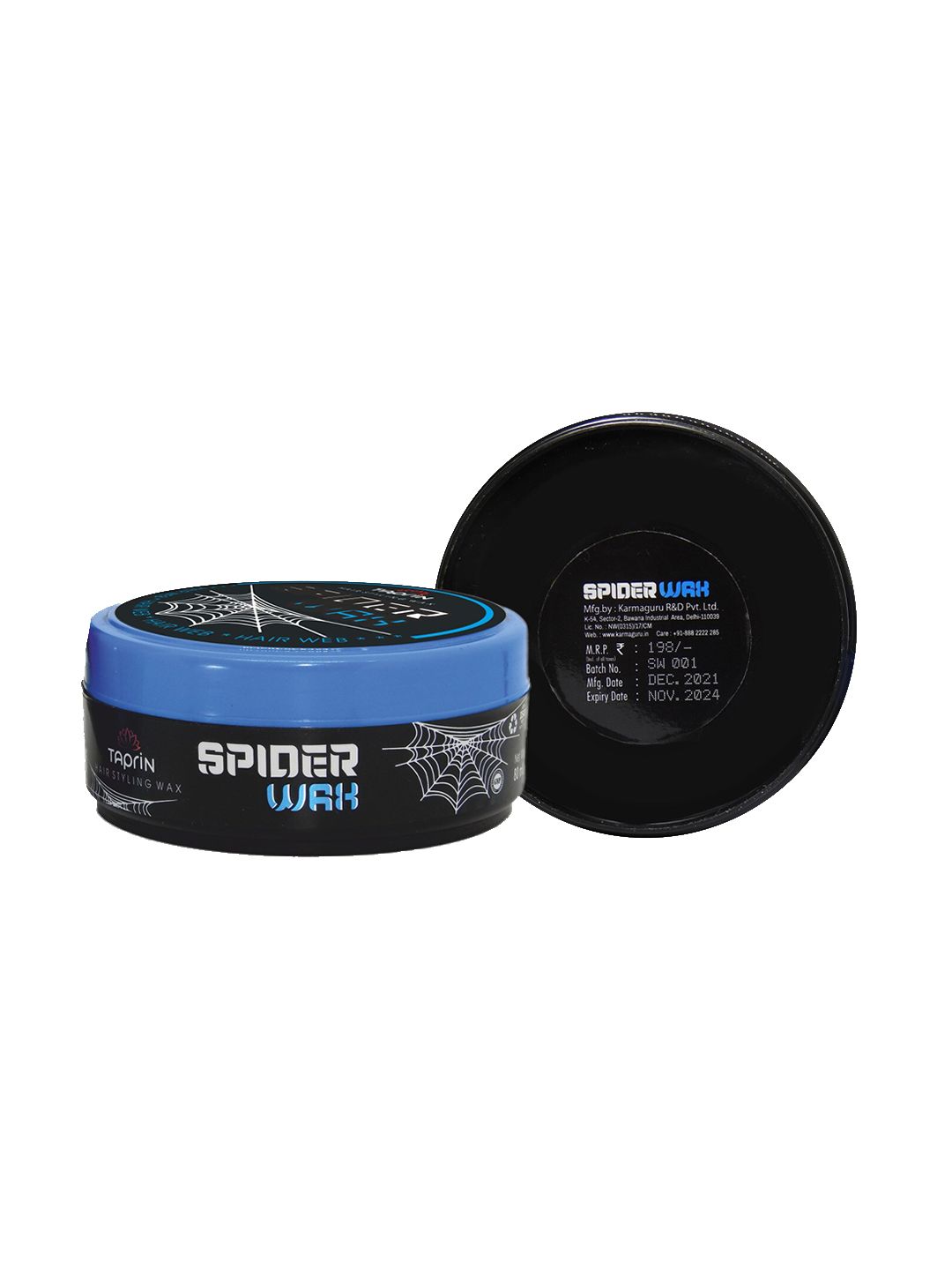 Taprin Spider Hair Wax for All Hair Types - 80 ml Price in India