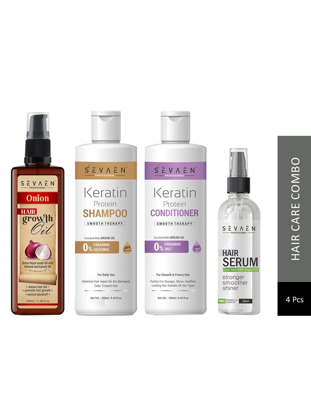 SEVAEN Keratin Hair Care Kit Price in India