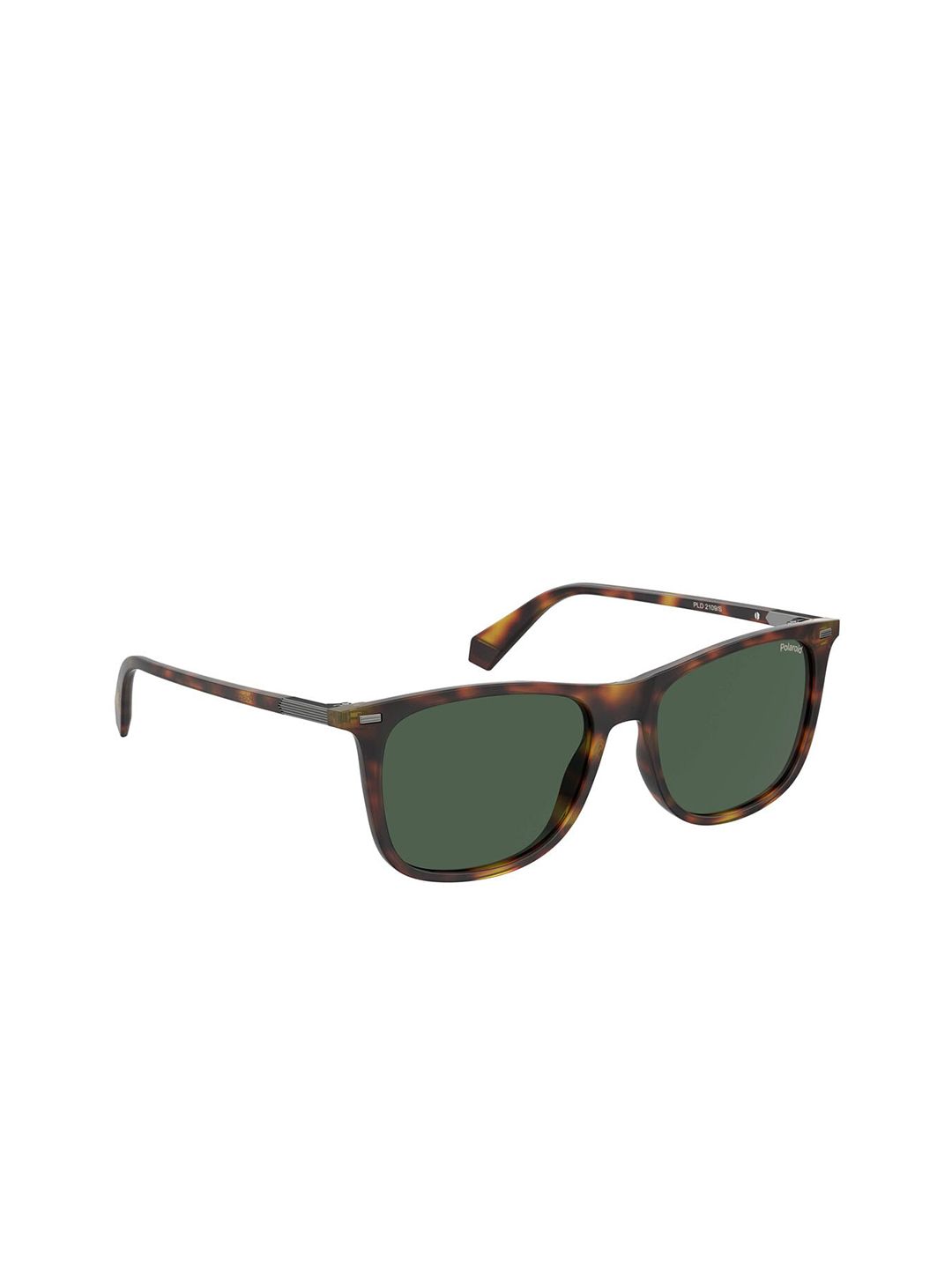 Polaroid Unisex Black Lens & Black Square Polarised and UV Protected Lens Sunglasses Price in India