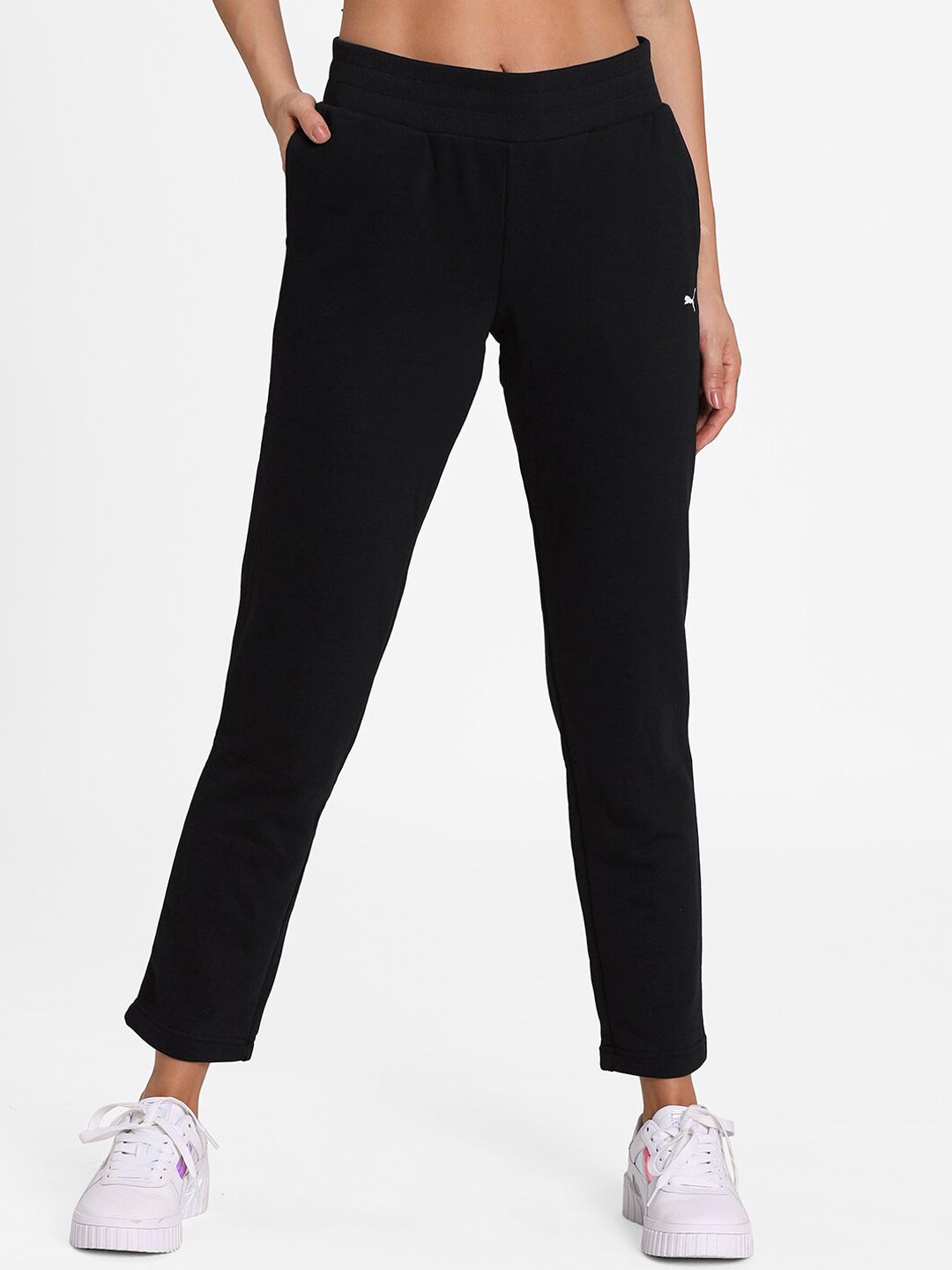 Puma Women Black Track Pants Price in India