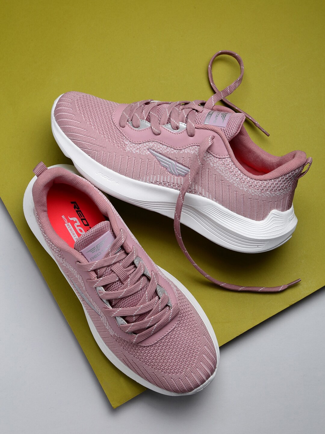 Red Tape Women Pink Walking Shoes Price in India