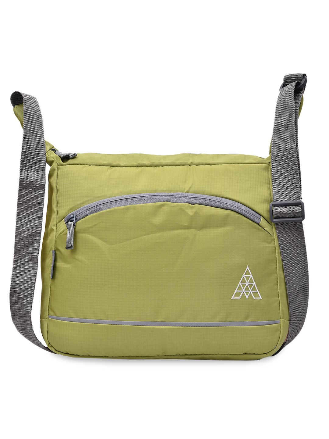 ADAMSON Green Structured Sling Bag Price in India