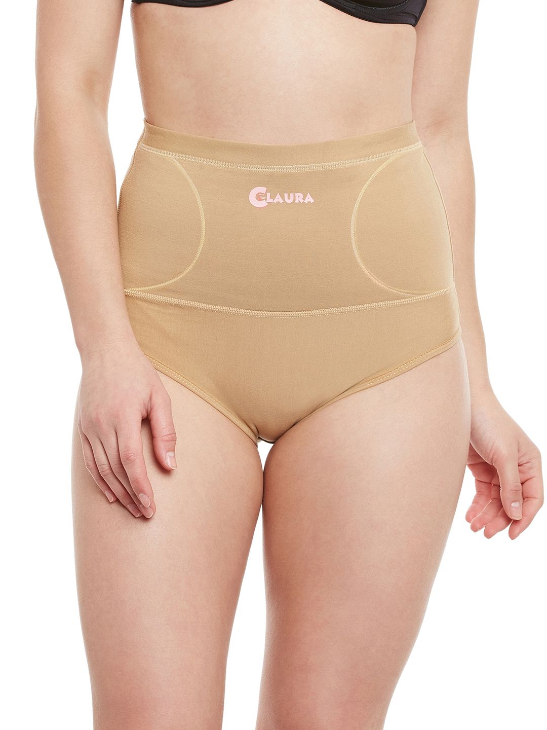 Claura Beige Shaper Briefs