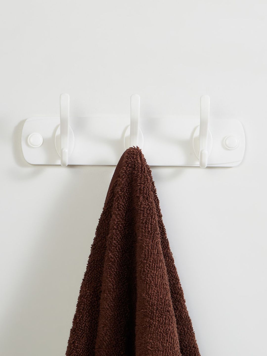 Home Centre White Adhesive Wall Hook With 3 Hooks Price in India