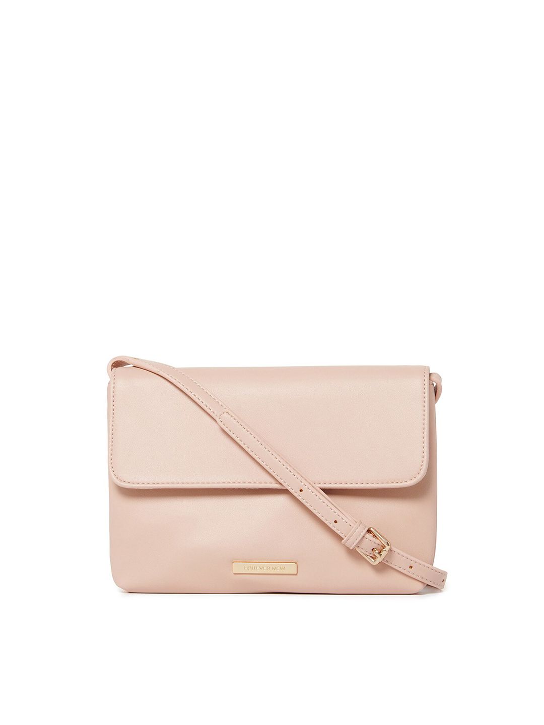 Forever New Women Pink PU Envelope Price in India