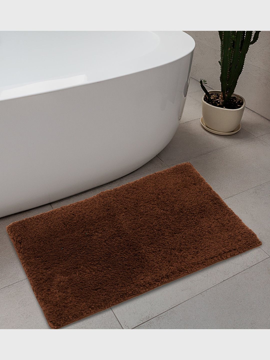 Home Centre Brown Anti-Skid Bath Mat Price in India