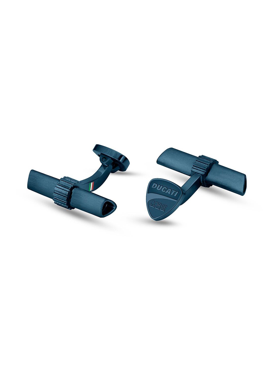 DUCATI CORSE Blue Geometric Cufflink