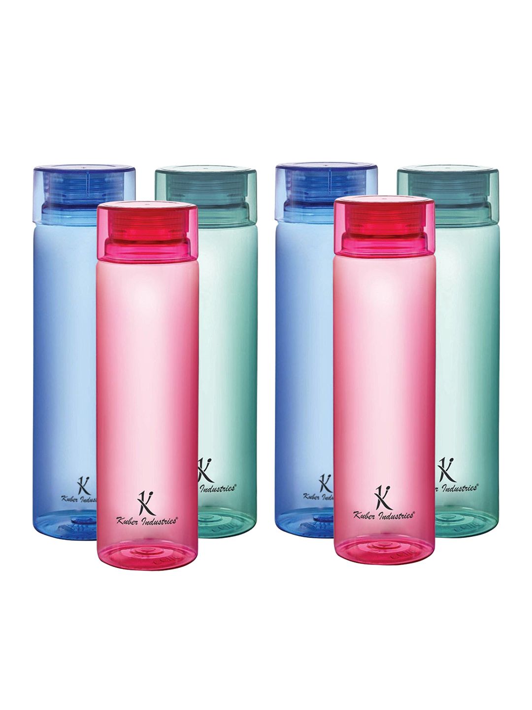 Kuber Industries Set of 6 BPA Free Plastic Refrigerator Drench Bottles Price in India