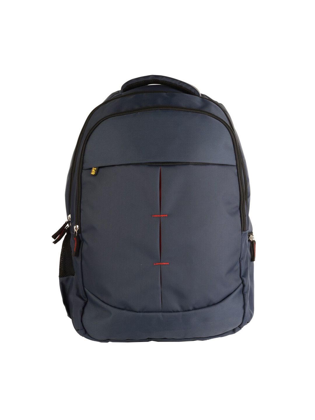 QIPS Unisex Navy Blue Solid Laptop Backpack Price in India