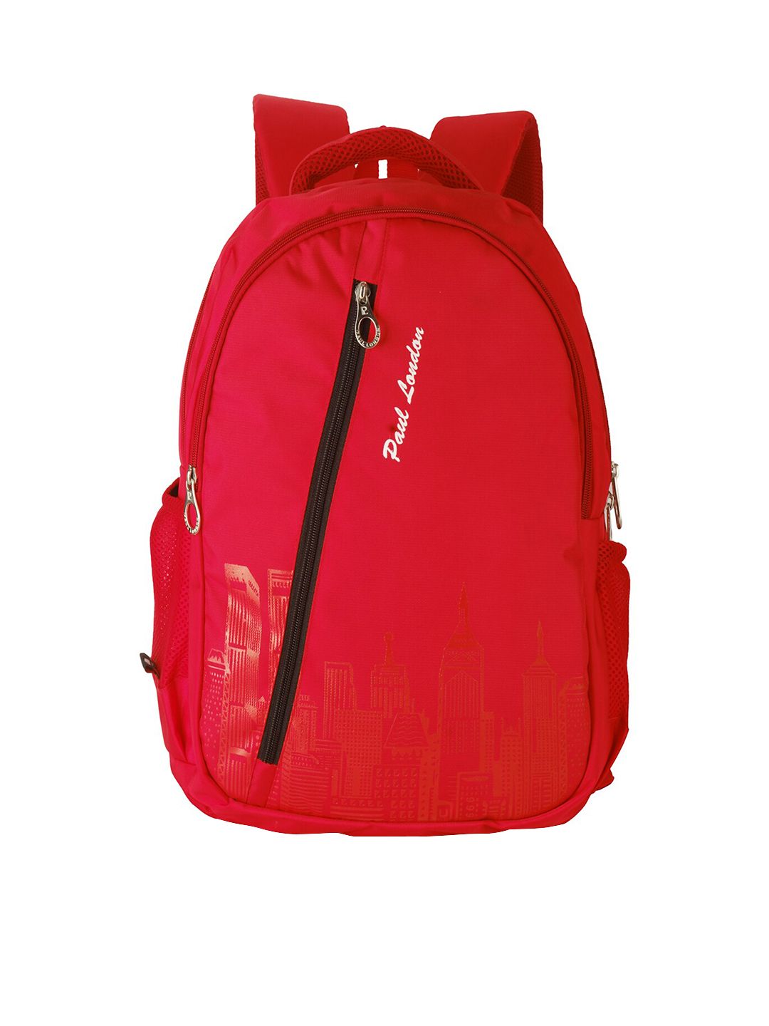 PAUL LONDON Red Laptop Backpack Price in India