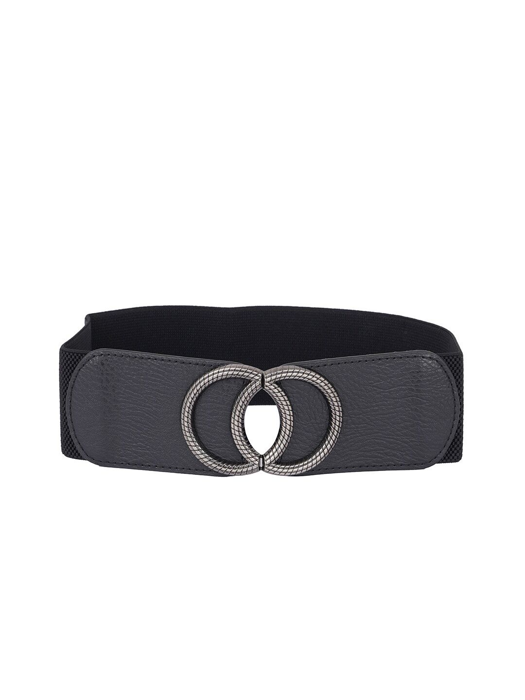 Style SHOES Women Black Textured Belt Price in India