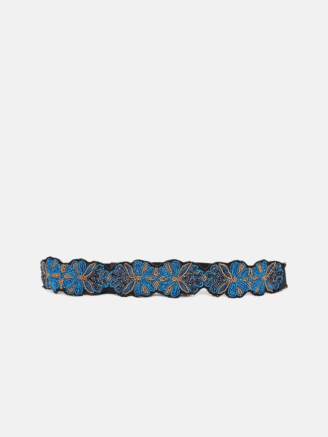 FABBHUE Women Blue Embellished Belt Price in India