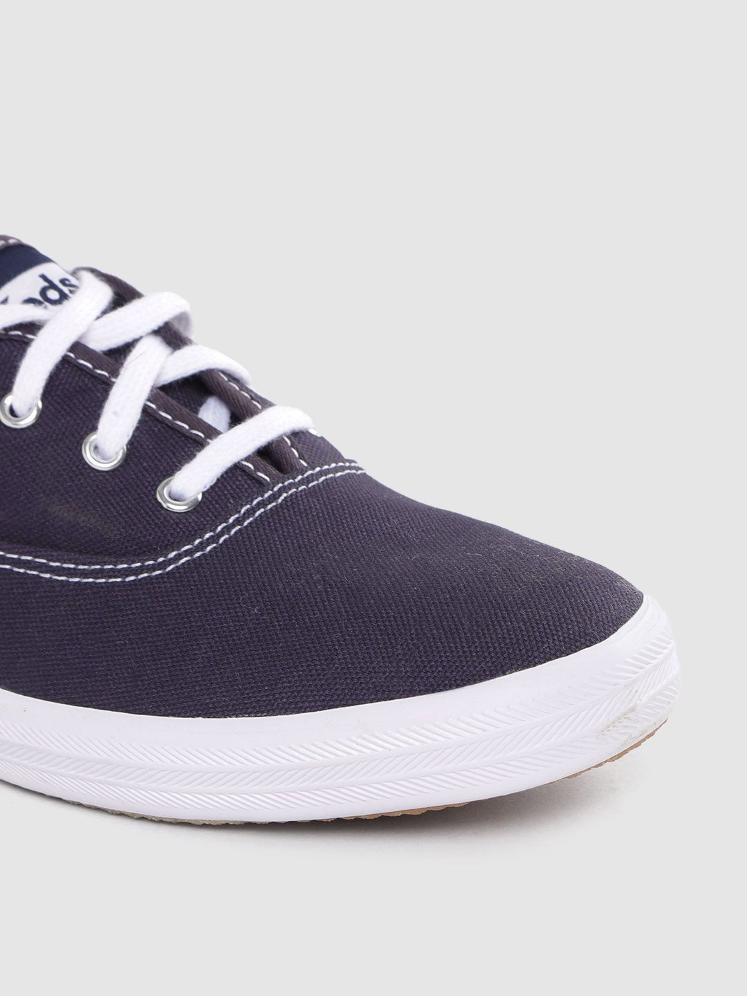 Baskets Keds Pour Femmes Navy à Pois Blancs - Taille US 8.5 - Occasion Très Bon état