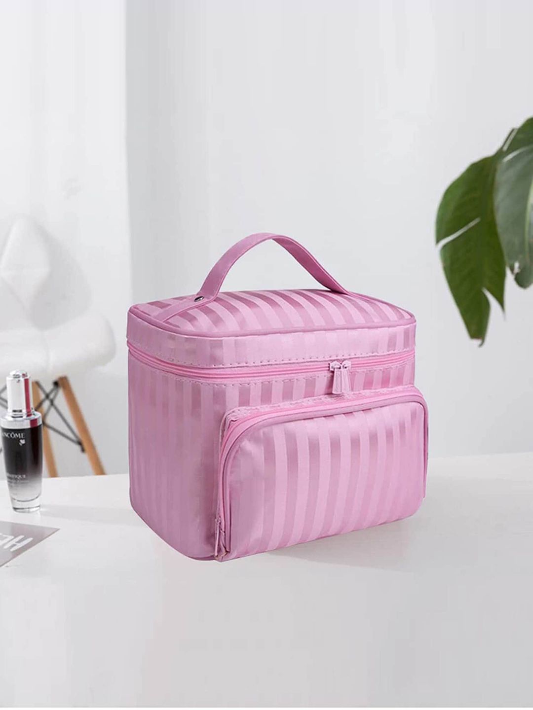 HOUSE OF QUIRK Women Pink Striped Organisers Price in India