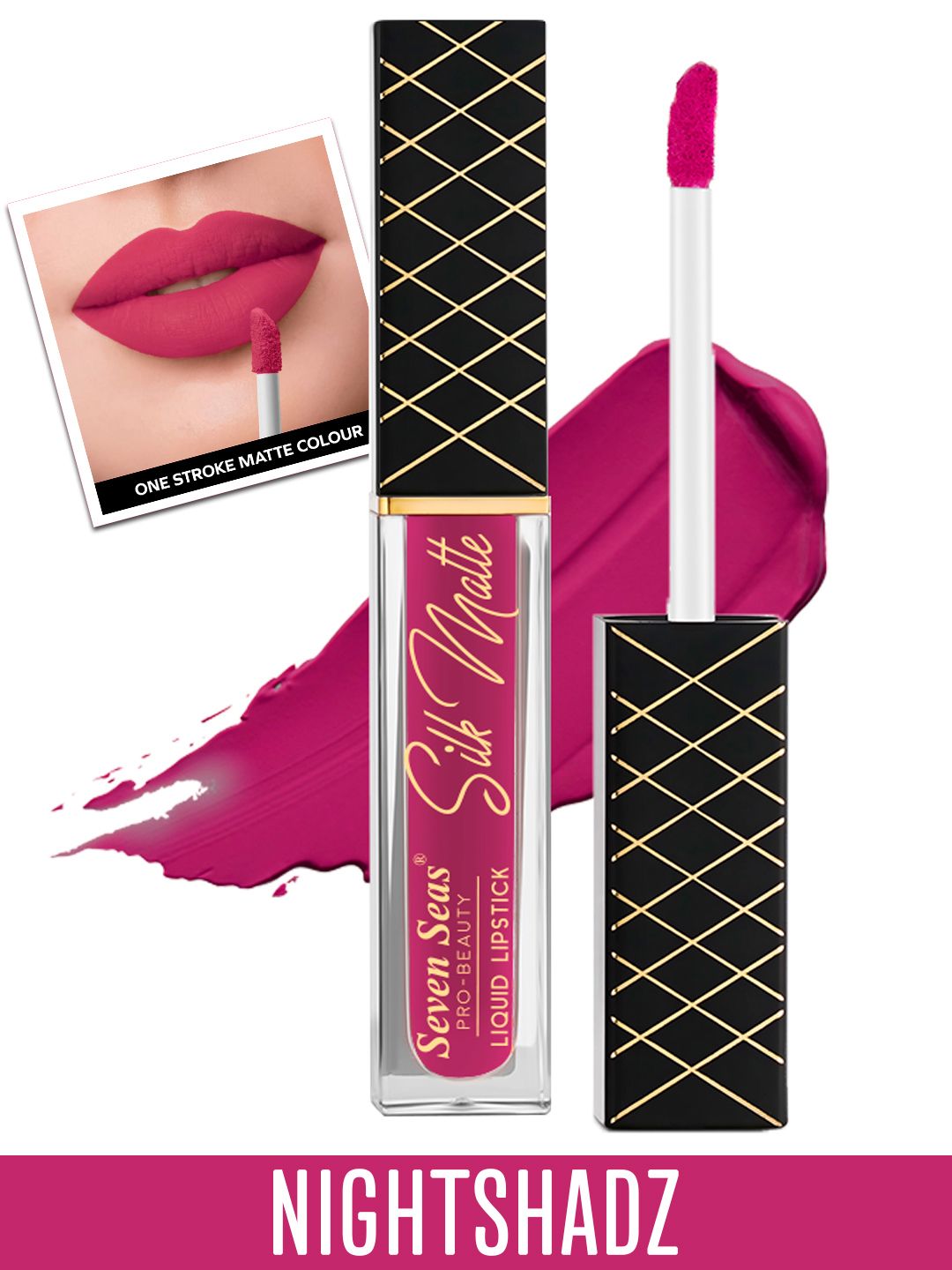 Seven Seas Silk Matte Liquid Lipstick 8g - NightShadz Price in India