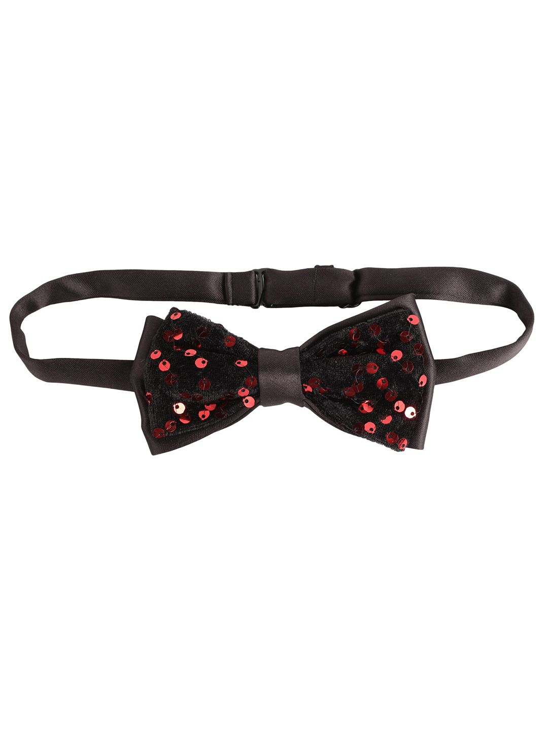 Alvaro Castagnino Men Black & Red Bow Tie