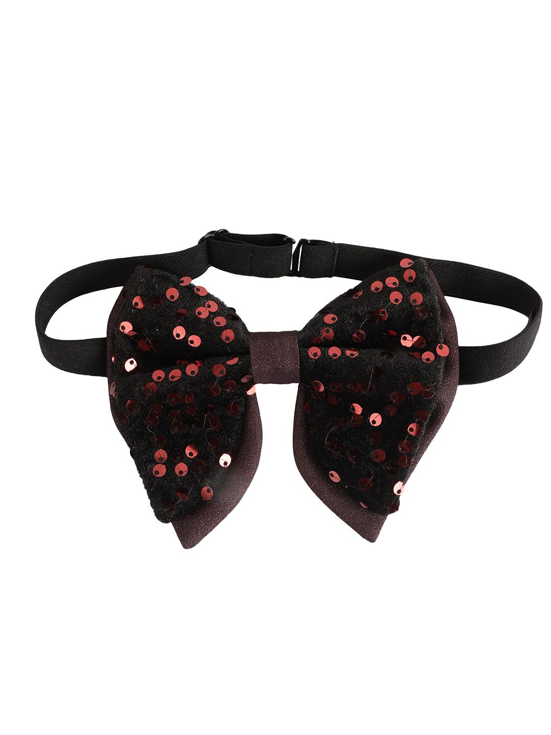 Alvaro Castagnino Men Black & Red Bow Tie