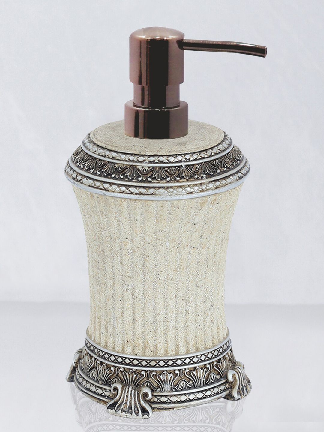 OBSESSIONS Polyresin Textured Soap & Lotion Dispenser 270 ml, Price in India