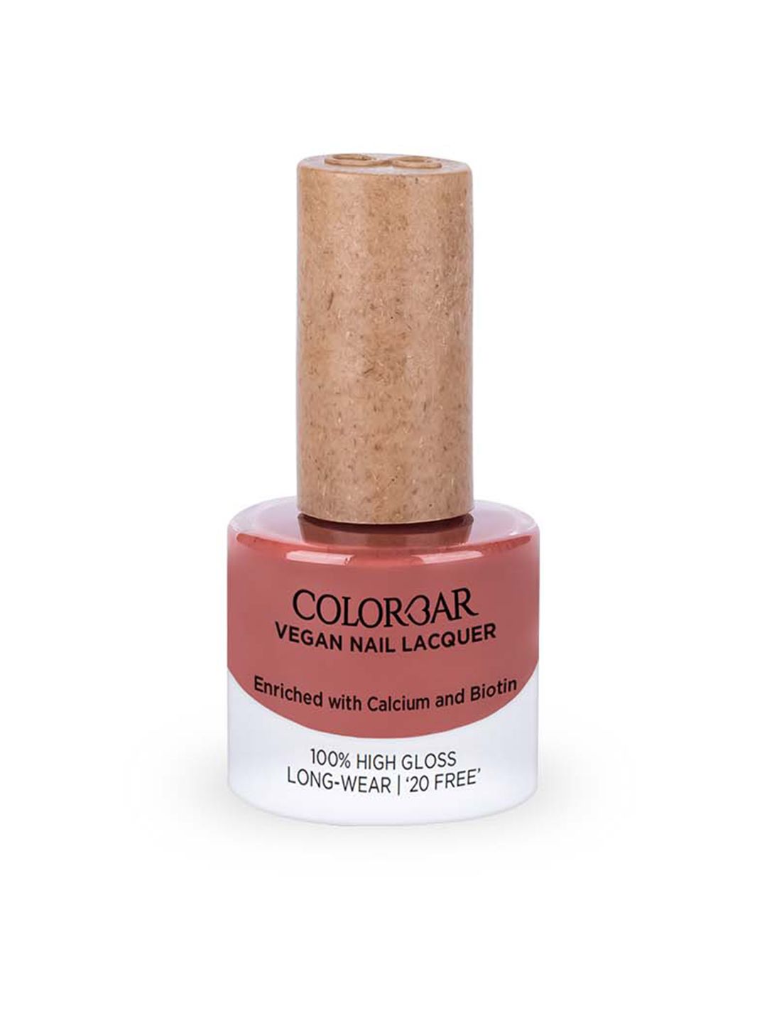 Colorbar 100% High Gloss Long Wear Nail Lacquer with Calcium & Biotin - Winter Rose 144
