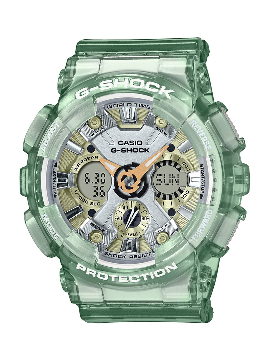 Buy CASIO G-SHOCK WOMEN GMA-S120SA-7A1DR White Analog-Digital dial