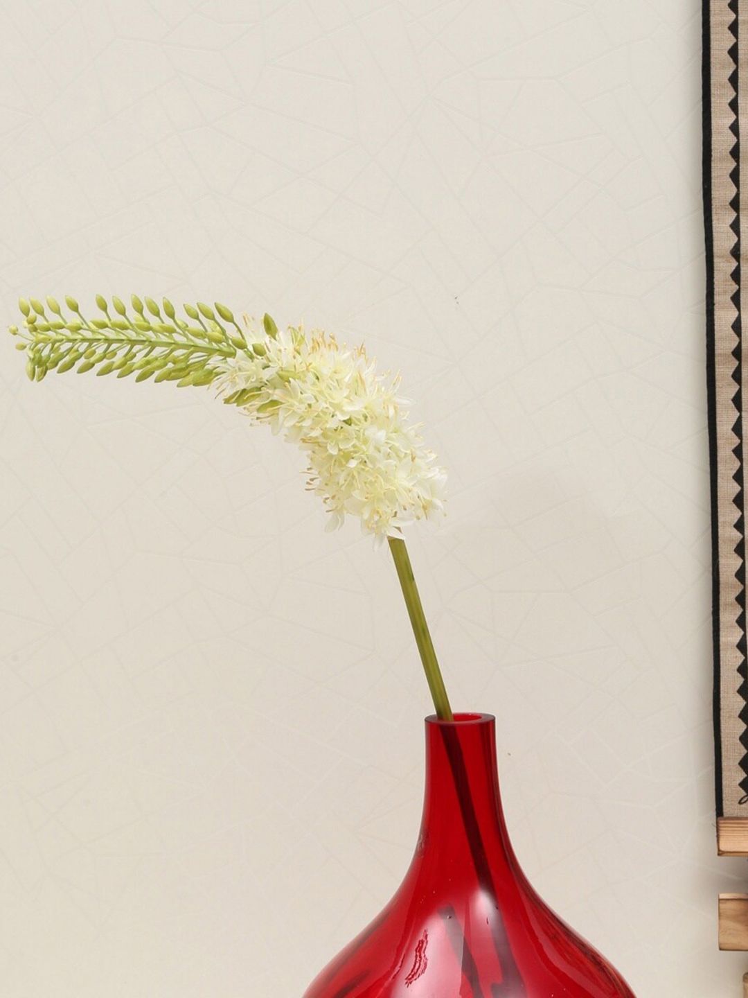 Home Centre Green & White Eremurus Artificial Flower Price in India