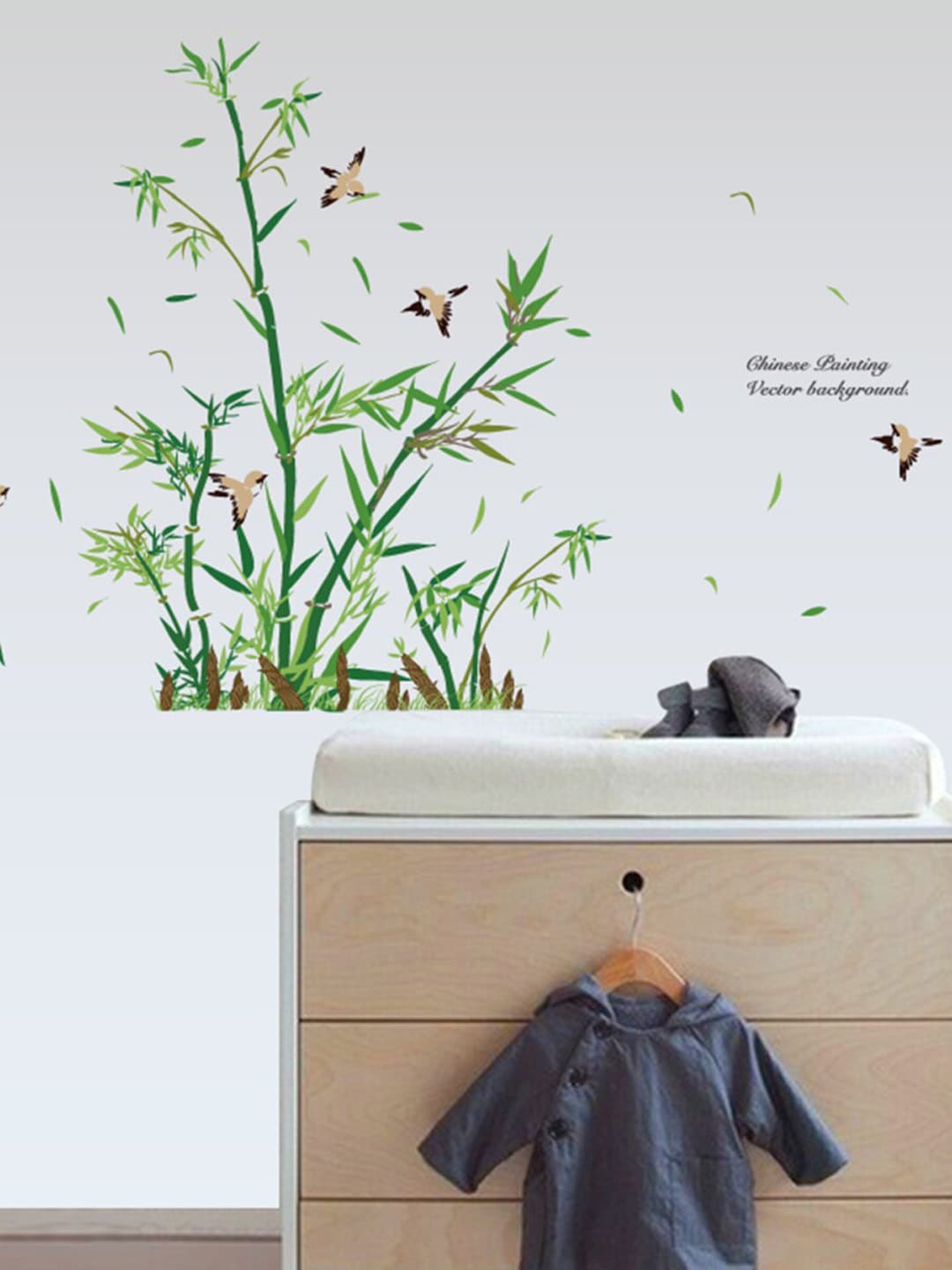 Home Centre Green Tree & Birds Wall Decal & Stickers Price in India