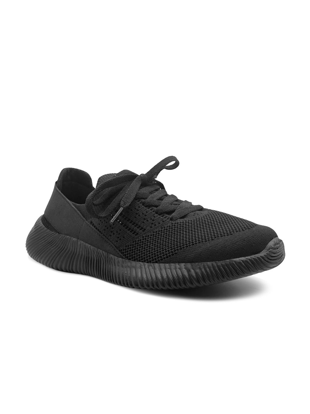 KazarMax Unisex Black Casual Sneakers Price in India