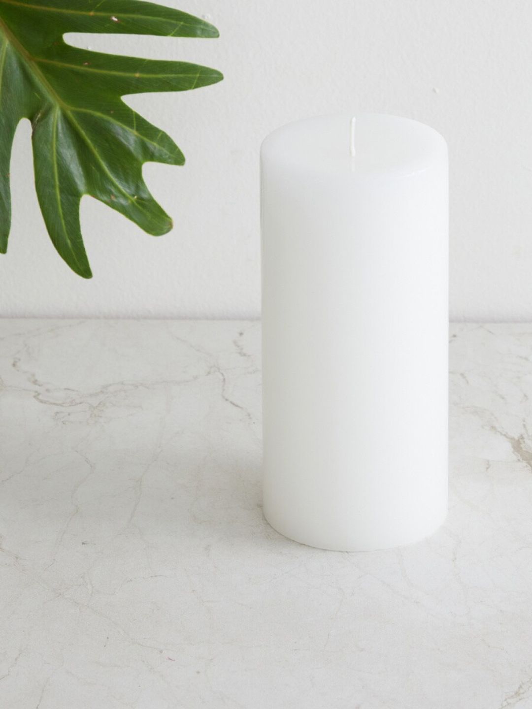 Home Centre White Solid Wax Candle Price in India