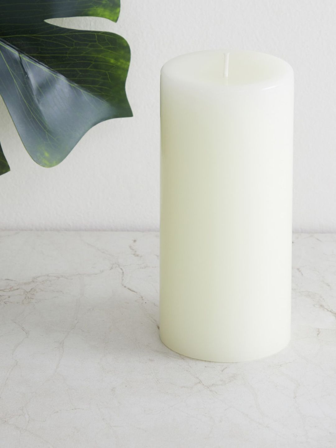 Home Centre White Solid Vanilla Pillar Candles Price in India