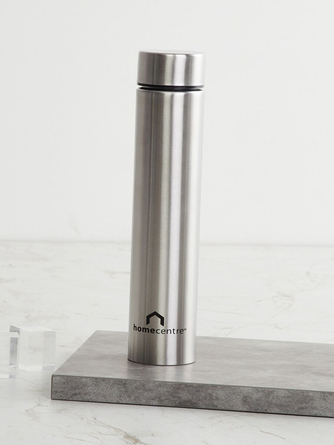 Home Centre Silver-Toned Solid Stainless-Steel Water Bottle Price in India