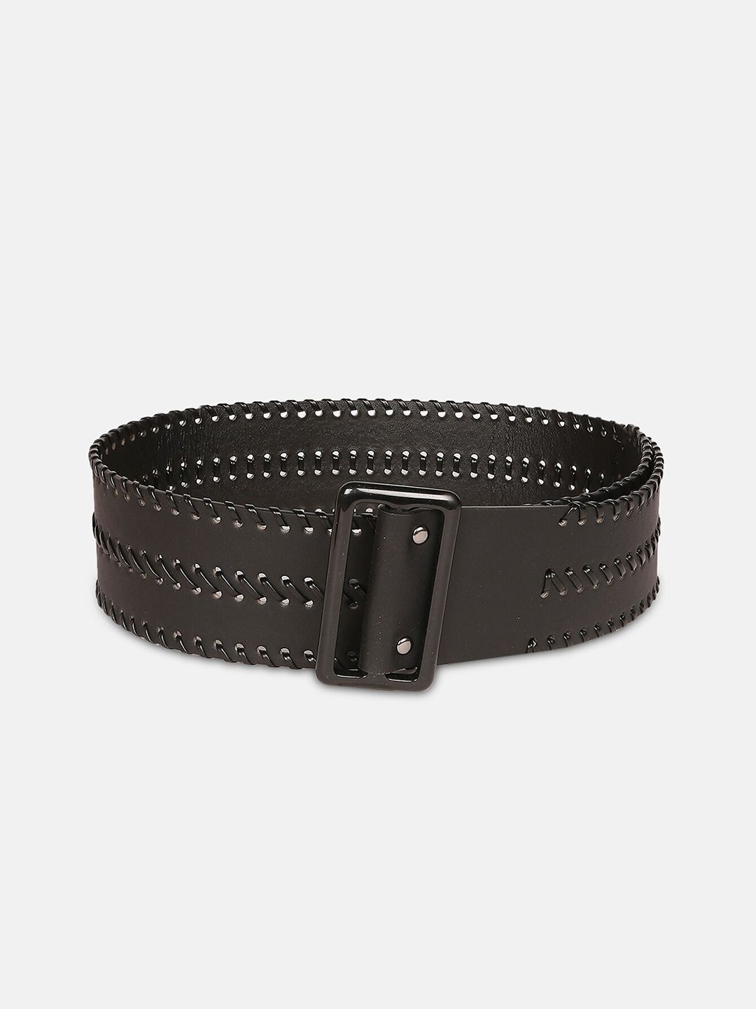 20Dresses Women Black PU Belt Price in India