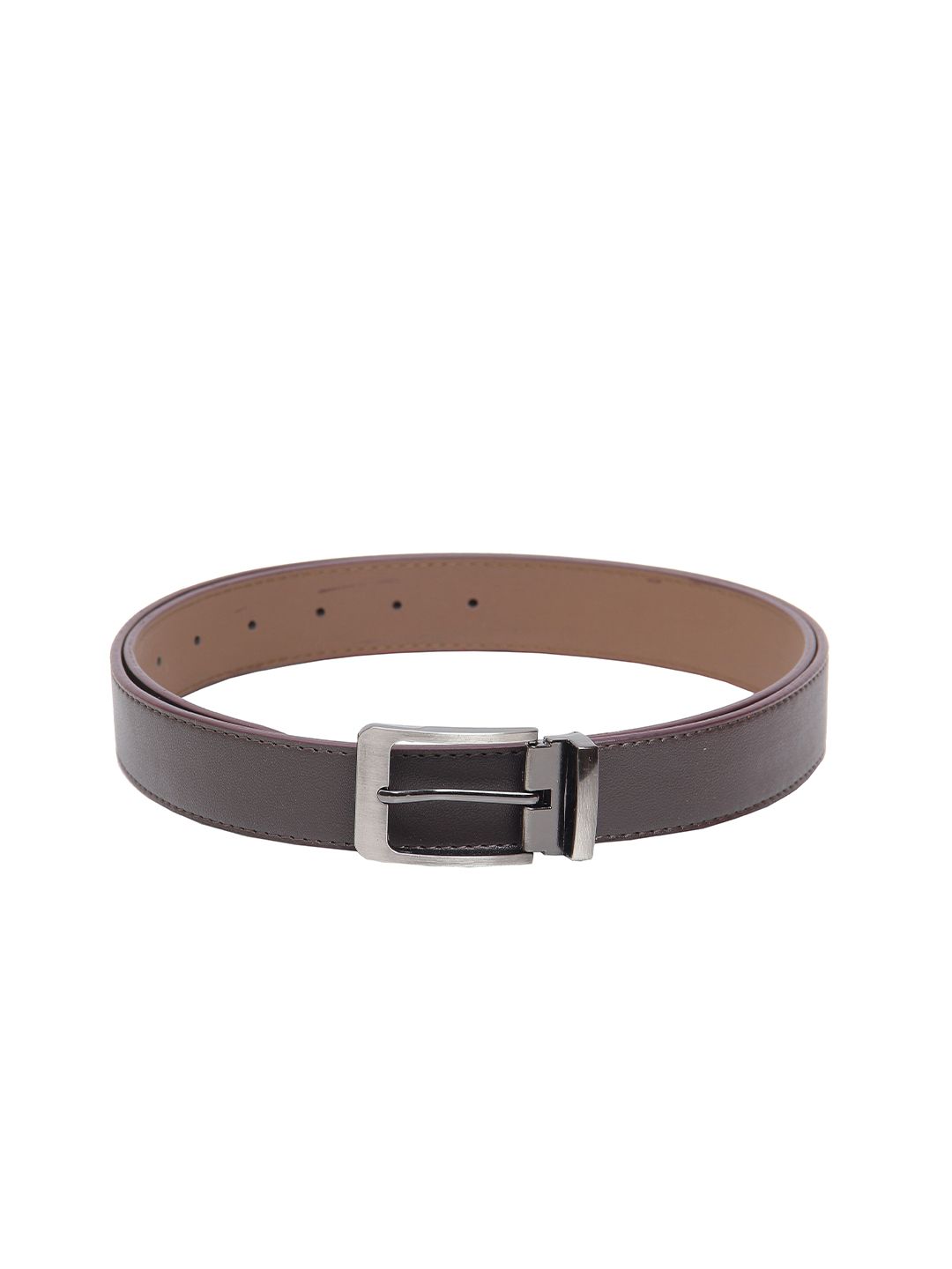 Calvadoss Women Brown Textured PU Belt Price in India