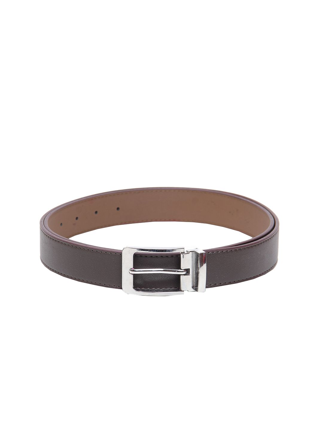 Calvadoss Women Brown Textured PU Belt Price in India